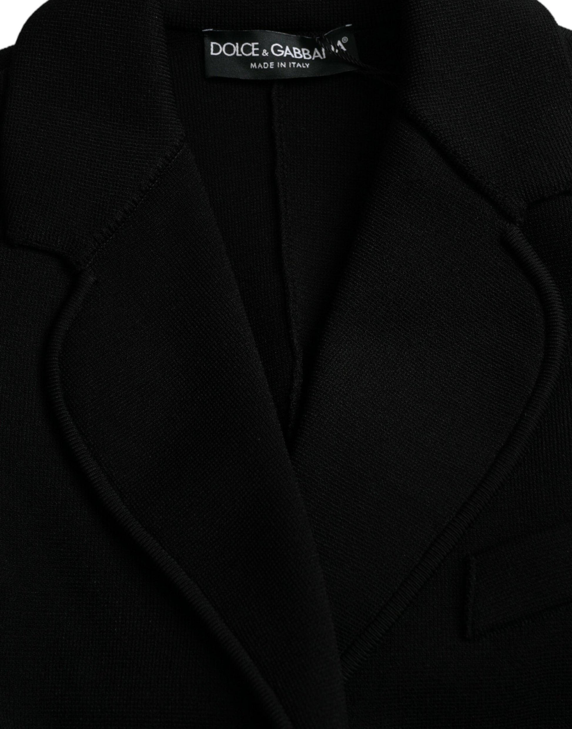 Dolce & Gabbana Elegant Black Designer Blazer for Women - PER.FASHION