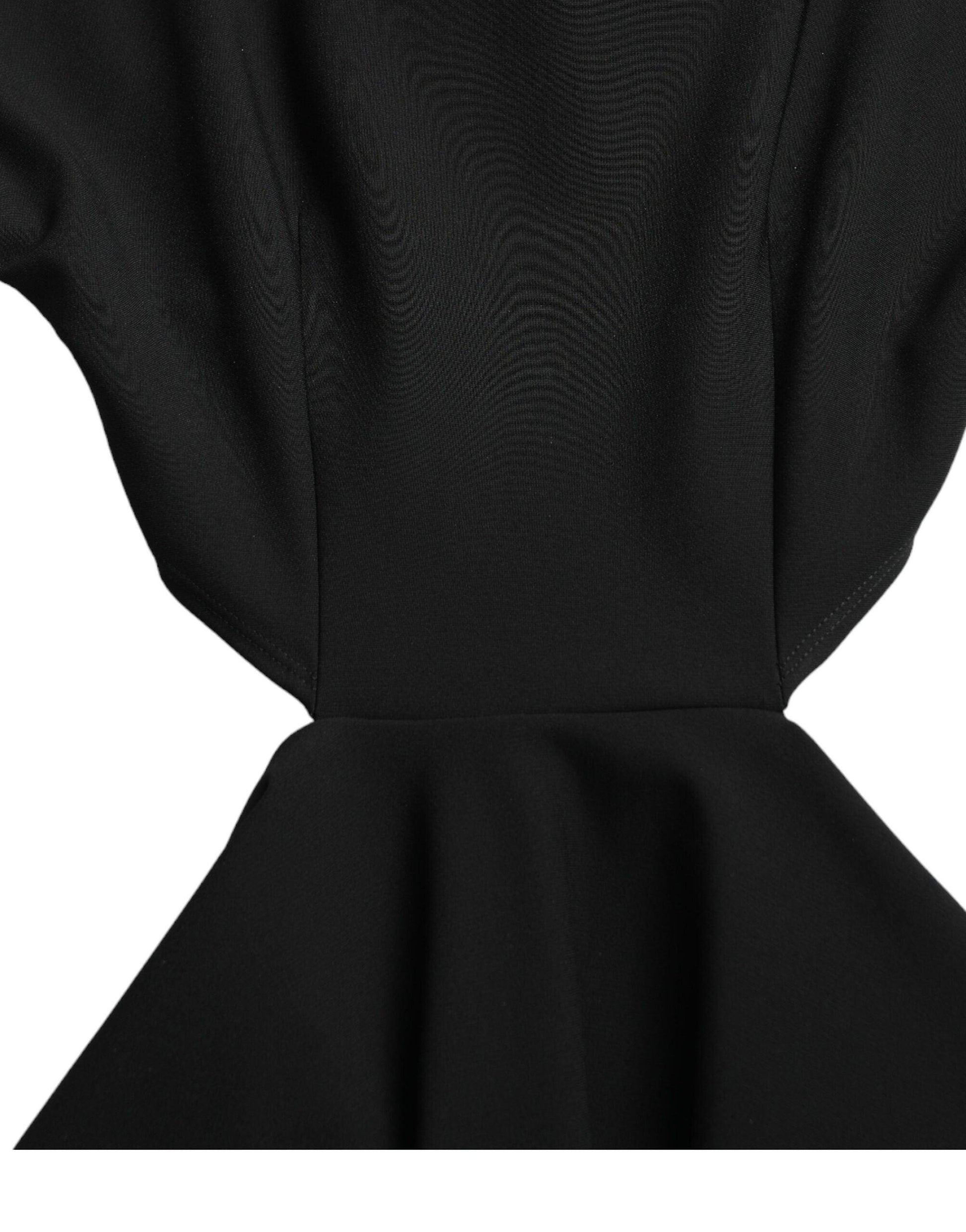 Dolce & Gabbana Elegant Cut Out A-Line Mini Dress - PER.FASHION
