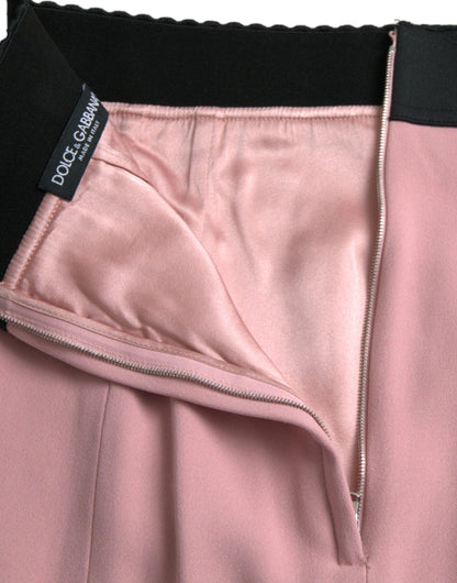 Dolce & Gabbana Elegant High Waist Pencil Skirt in Pink - PER.FASHION