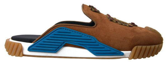 Dolce & Gabbana Elegant Multicolor NS1 Slide Sandals - PER.FASHION