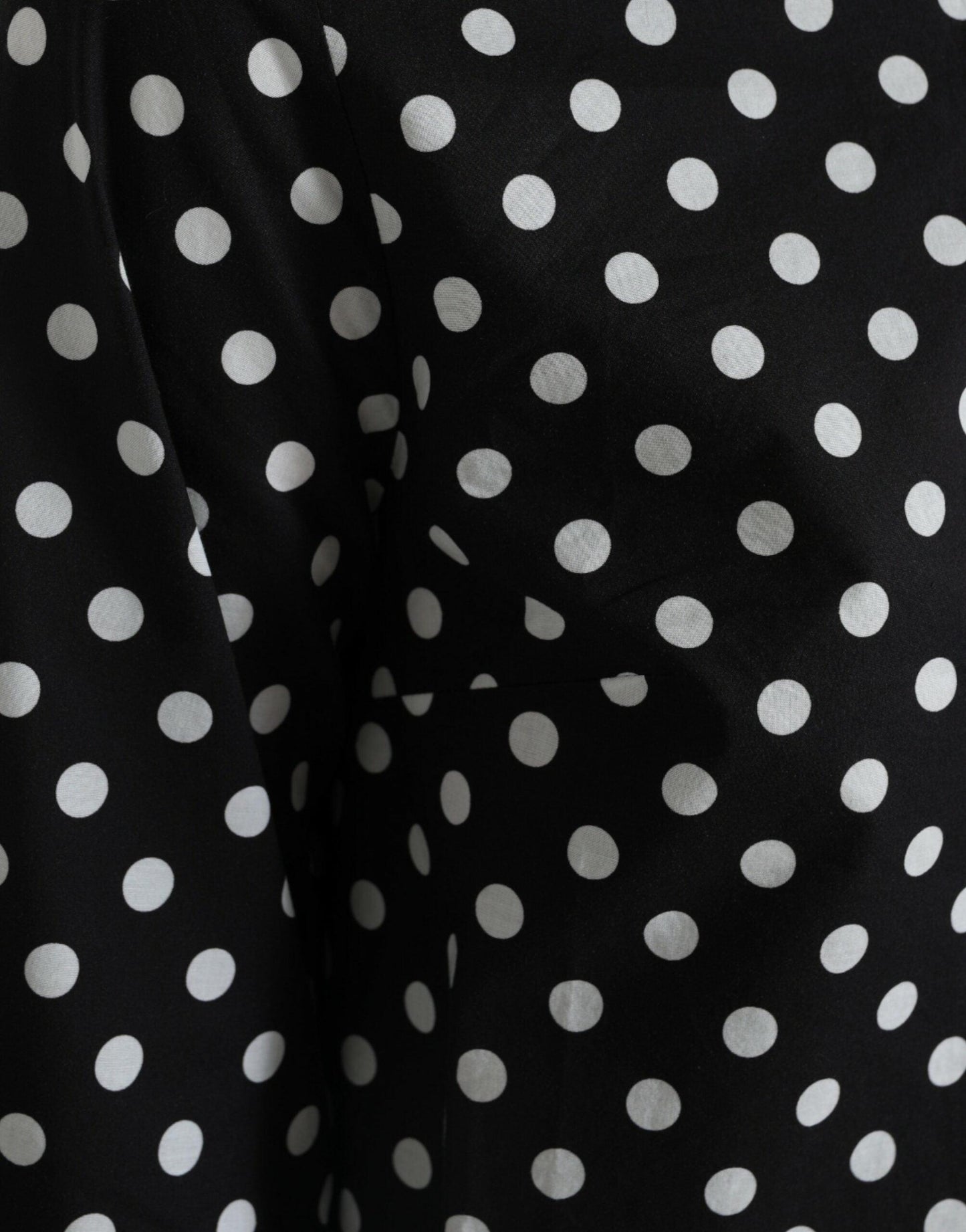 Dolce & Gabbana Elegant Polka Dot Shift Mini Dress - PER.FASHION
