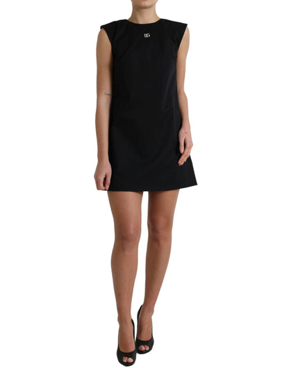 Dolce & Gabbana Elegant Sleeveless Shift Mini Dress - PER.FASHION