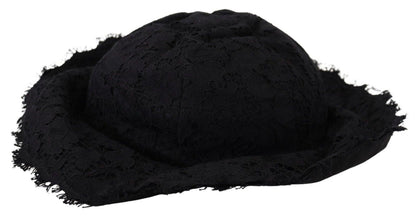 Dolce & Gabbana Elegant Sun-Ready Black Designer Hat - PER.FASHION