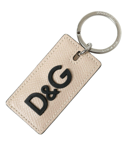 Dolce & Gabbana Elegant Trifold Leather Key Holder - PER.FASHION