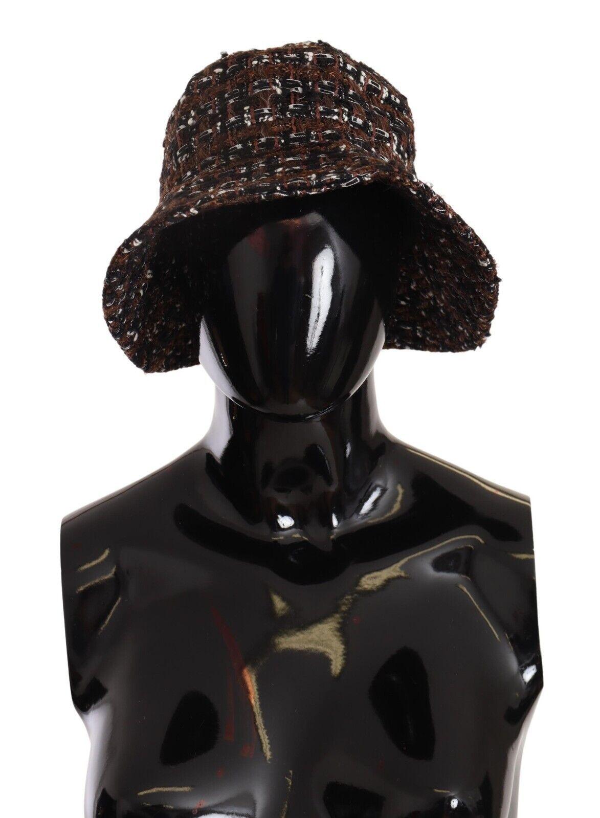 Dolce & Gabbana Elegant Woven Multicolor Bucket Hat - PER.FASHION