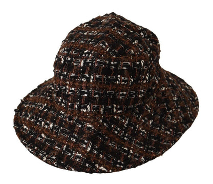 Dolce & Gabbana Elegant Woven Multicolor Bucket Hat - PER.FASHION