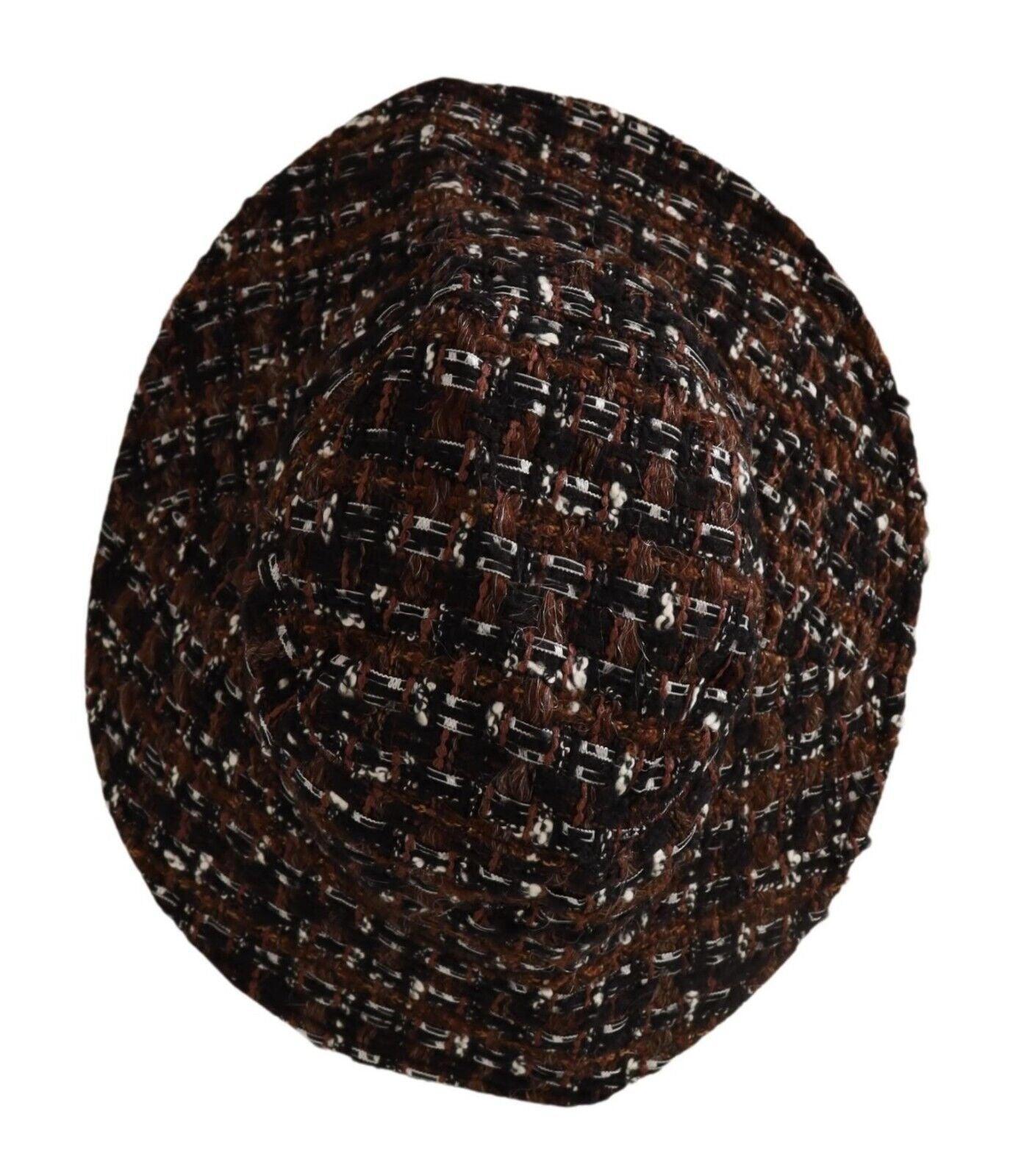 Dolce & Gabbana Elegant Woven Multicolor Bucket Hat - PER.FASHION