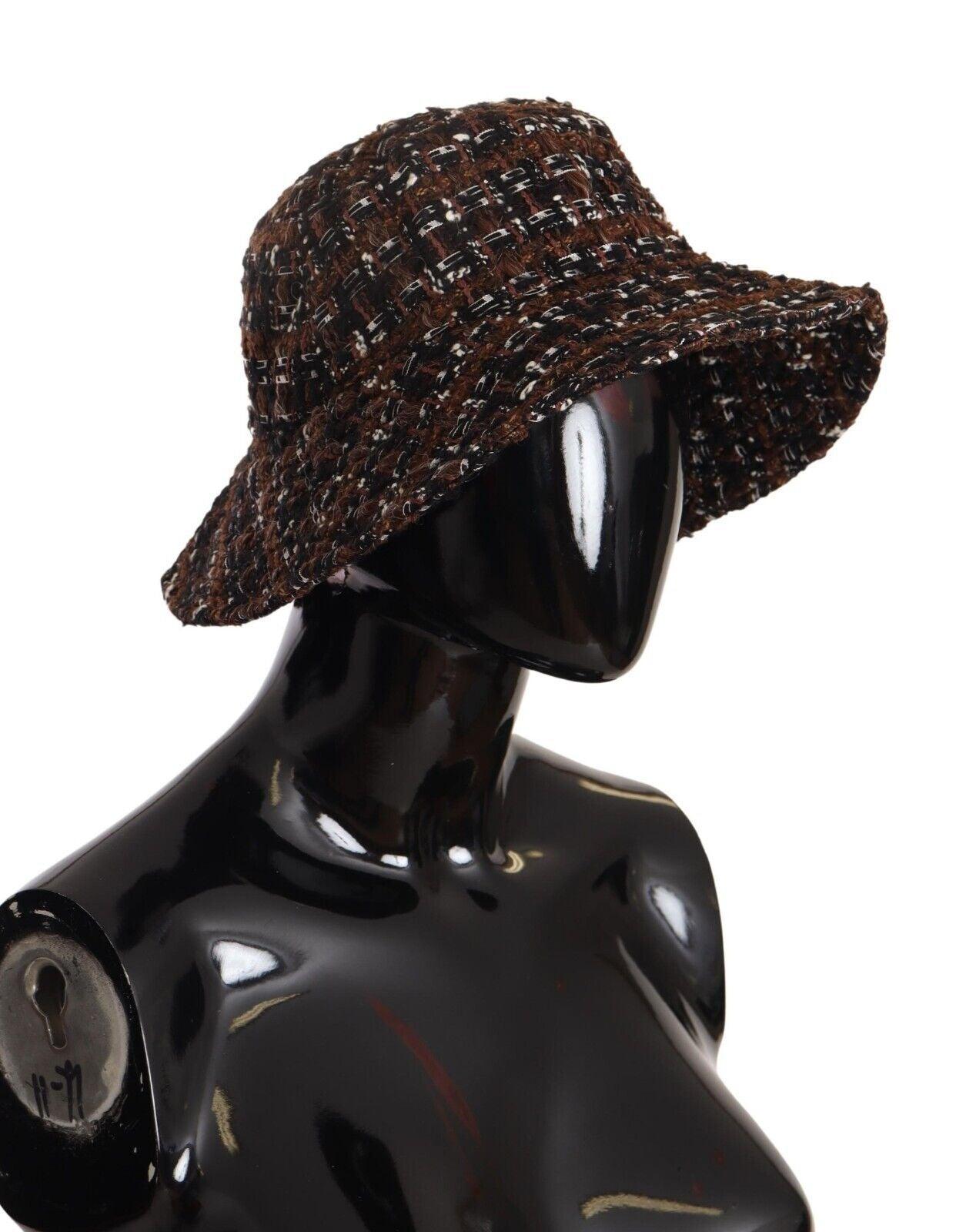 Dolce & Gabbana Elegant Woven Multicolor Bucket Hat - PER.FASHION
