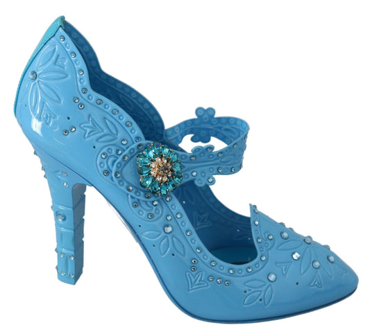 Dolce & Gabbana Enchanting Crystal Cinderella Pumps - PER.FASHION