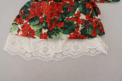 Dolce & Gabbana Enchanting Floral Print Sheath Dress - PER.FASHION