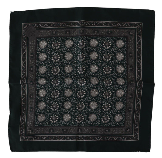 Dolce & Gabbana Exquisite Silk Pocket Square Handkerchief - PER.FASHION