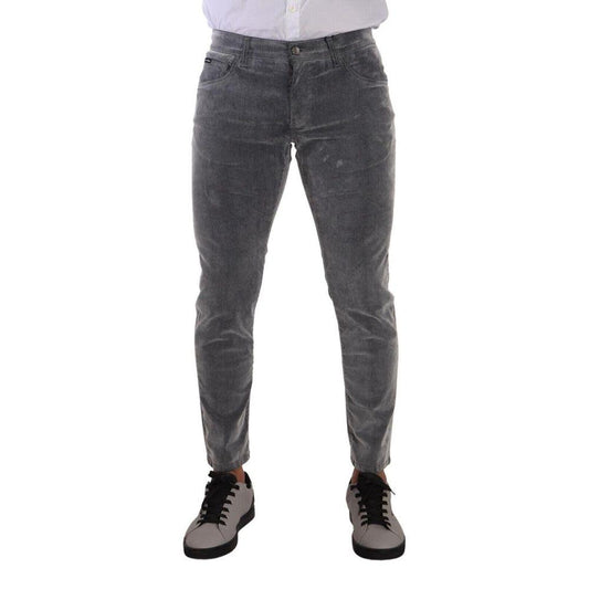 Dolce & Gabbana Gray Jeans & Pant - PER.FASHION