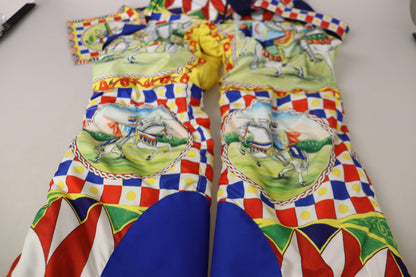 Dolce & Gabbana Multicolor High Waist Snow Pants - PER.FASHION