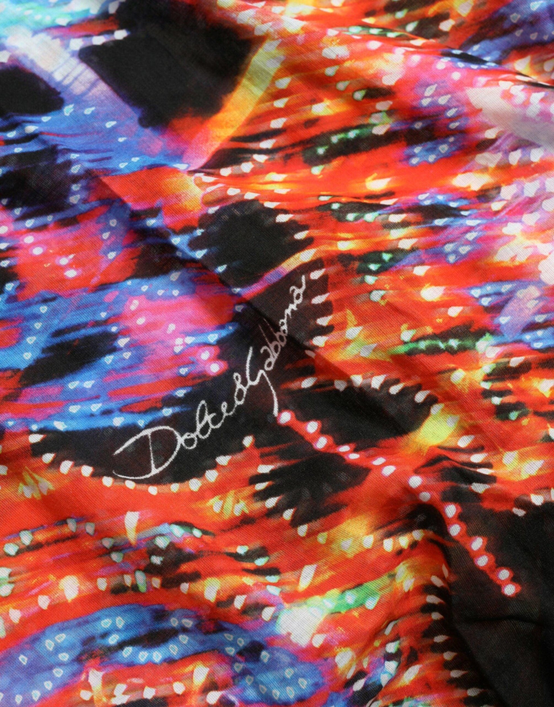 Dolce & Gabbana Multicolor Luminarie Print Cotton T-shirt - PER.FASHION