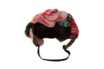 Dolce & Gabbana Multicolored Sequined Diadem Headband - PER.FASHION