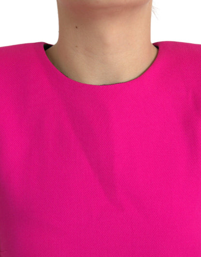 Dolce & Gabbana Pink Sleeveless Bodycon A-line Mini Dress - PER.FASHION