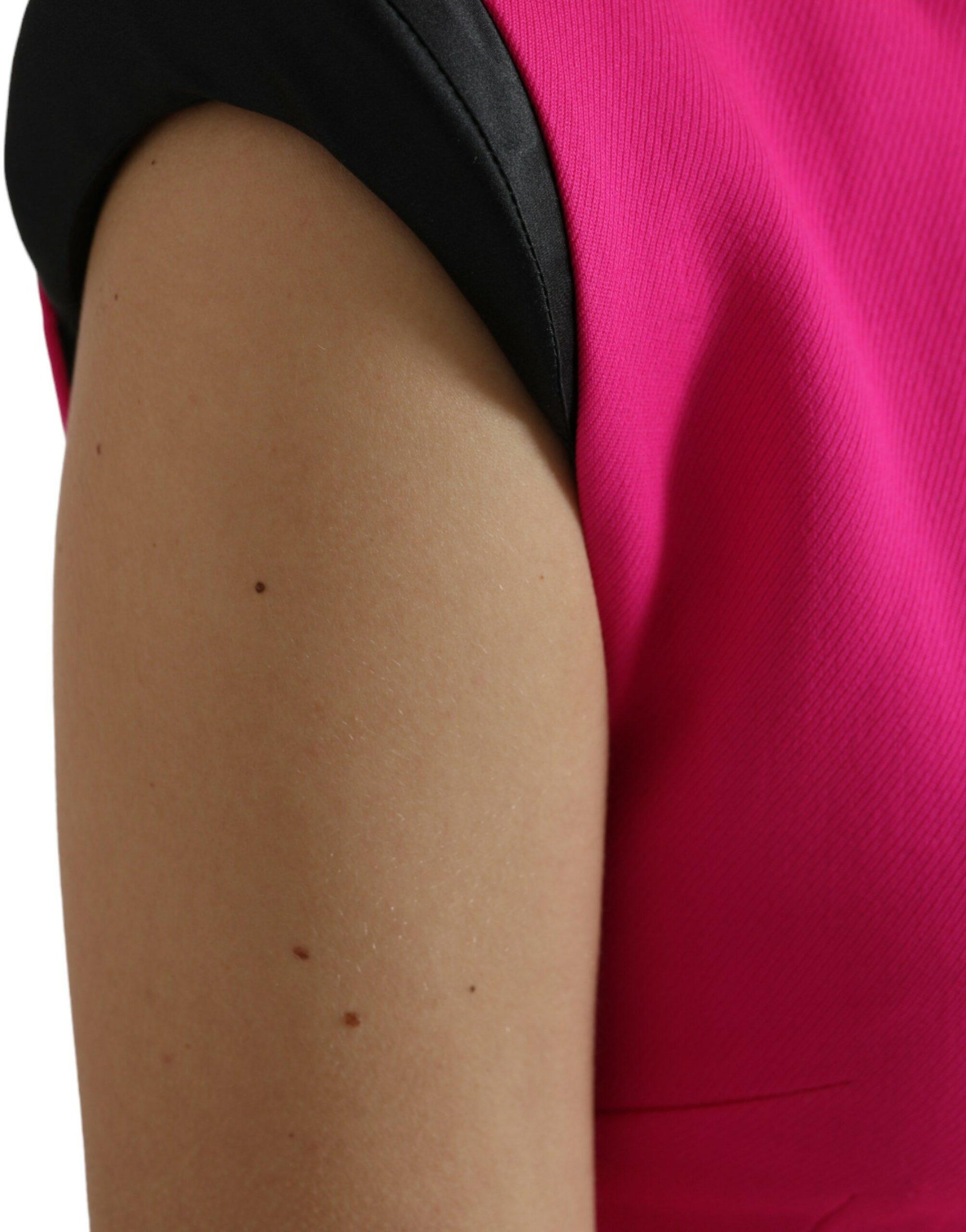 Dolce & Gabbana Pink Sleeveless Bodycon A-line Mini Dress - PER.FASHION