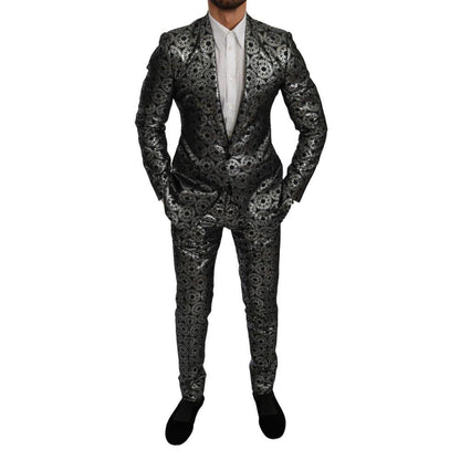 Dolce & Gabbana Silver Suit - PER.FASHION