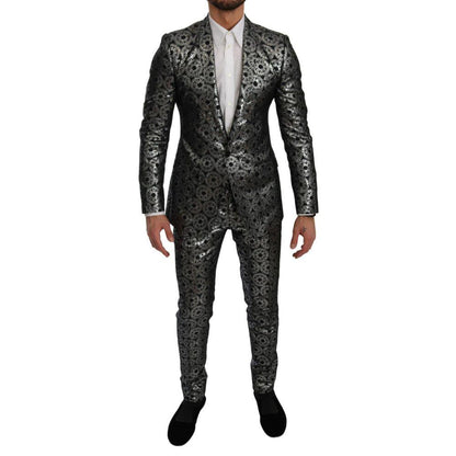 Dolce & Gabbana Silver Suit - PER.FASHION