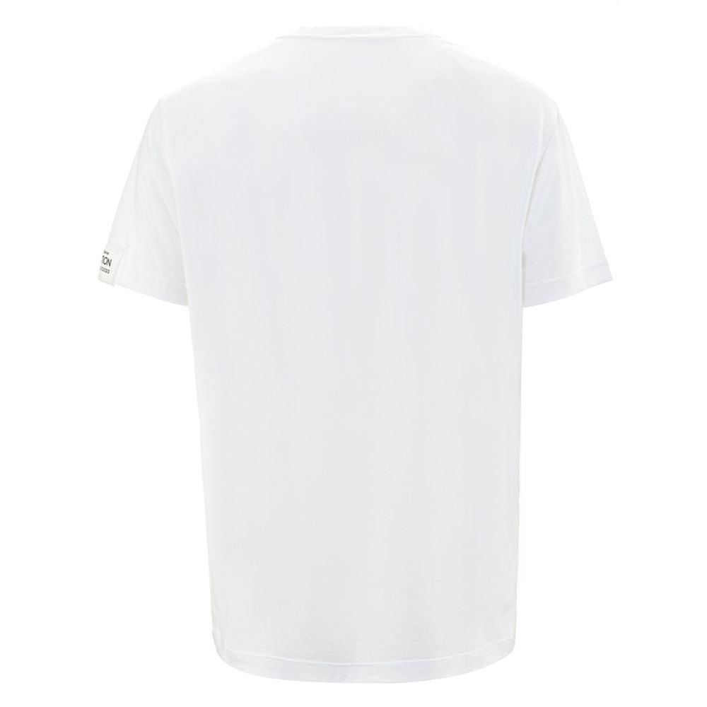 Dolce & Gabbana White Cotton T-Shirt - PER.FASHION