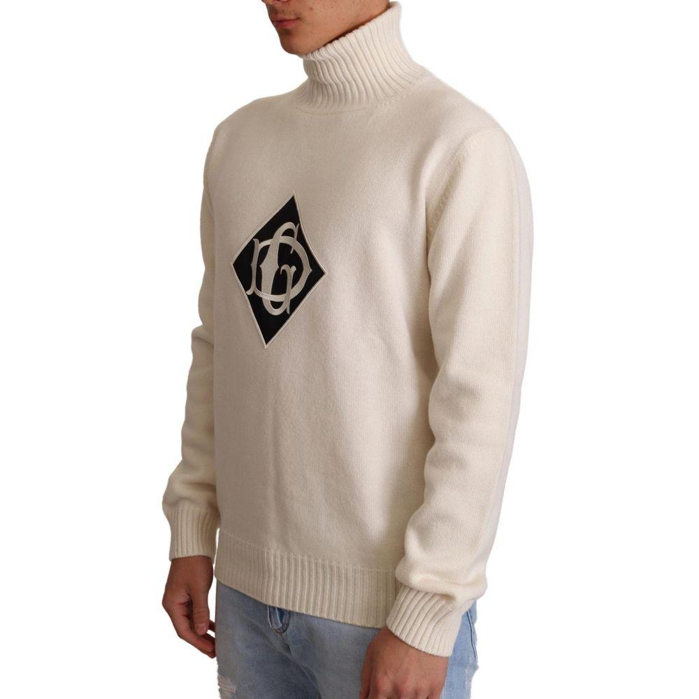 Dolce & Gabbana White Sweater - PER.FASHION