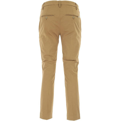 Dondup Brown Cotton Jeans & Pant - PER.FASHION