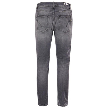 Dondup Chic Grey Dian Jeans with Distressed Detailing - PER.FASHION