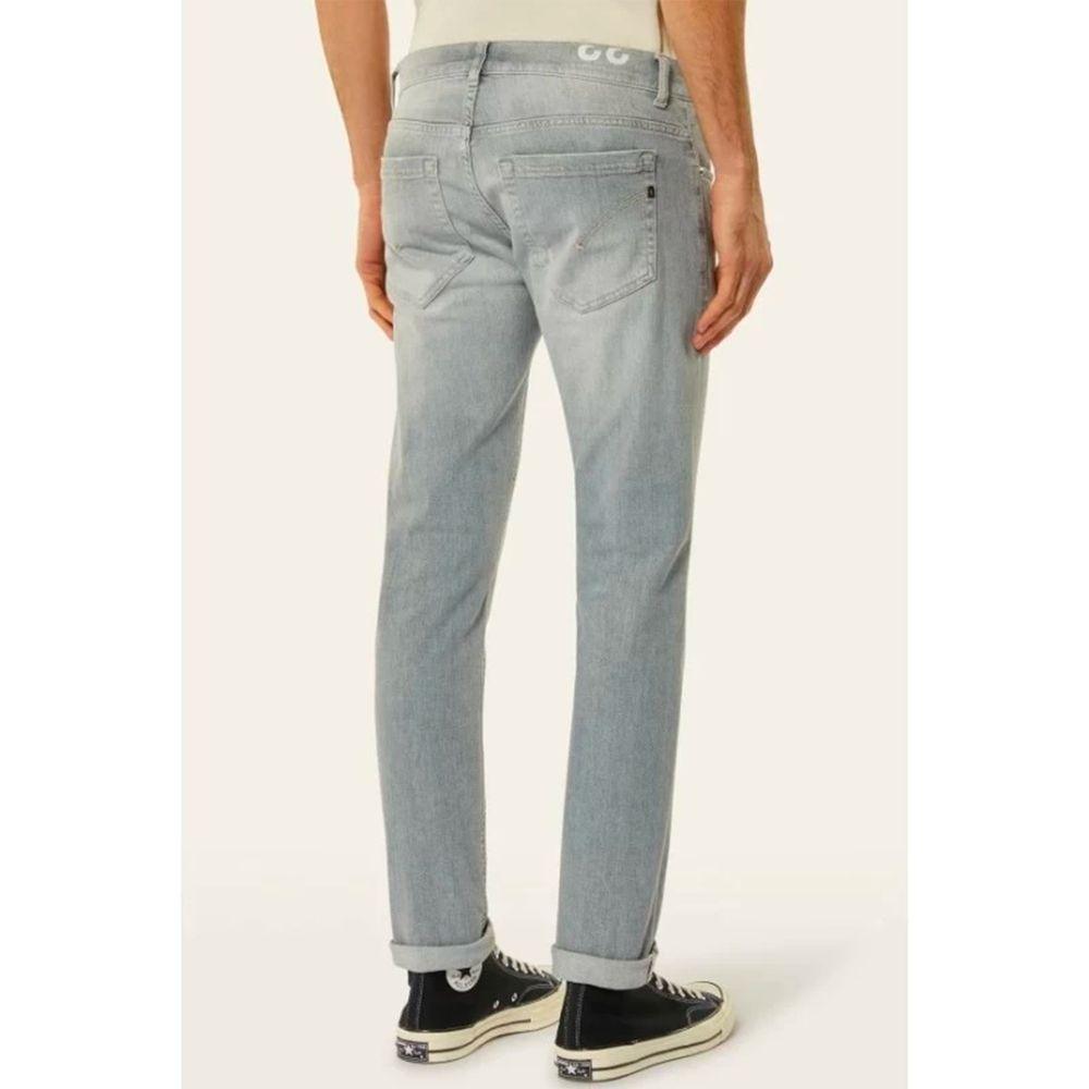 Dondup Sleek Stretch Gray Denim for Men - PER.FASHION