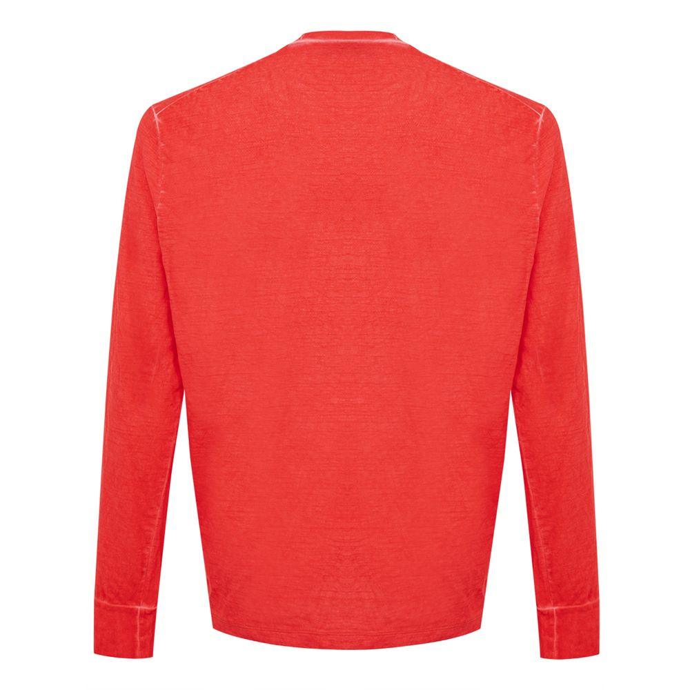 Dsquared² Red Cotton T-Shirt - PER.FASHION