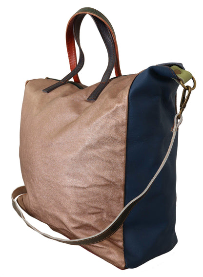 EBARRITO Multicolor Leather Shoulder Tote Bag - PER.FASHION