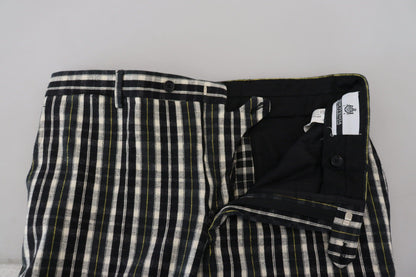 Elegant Black and White BENCIVENGA Pants - PER.FASHION