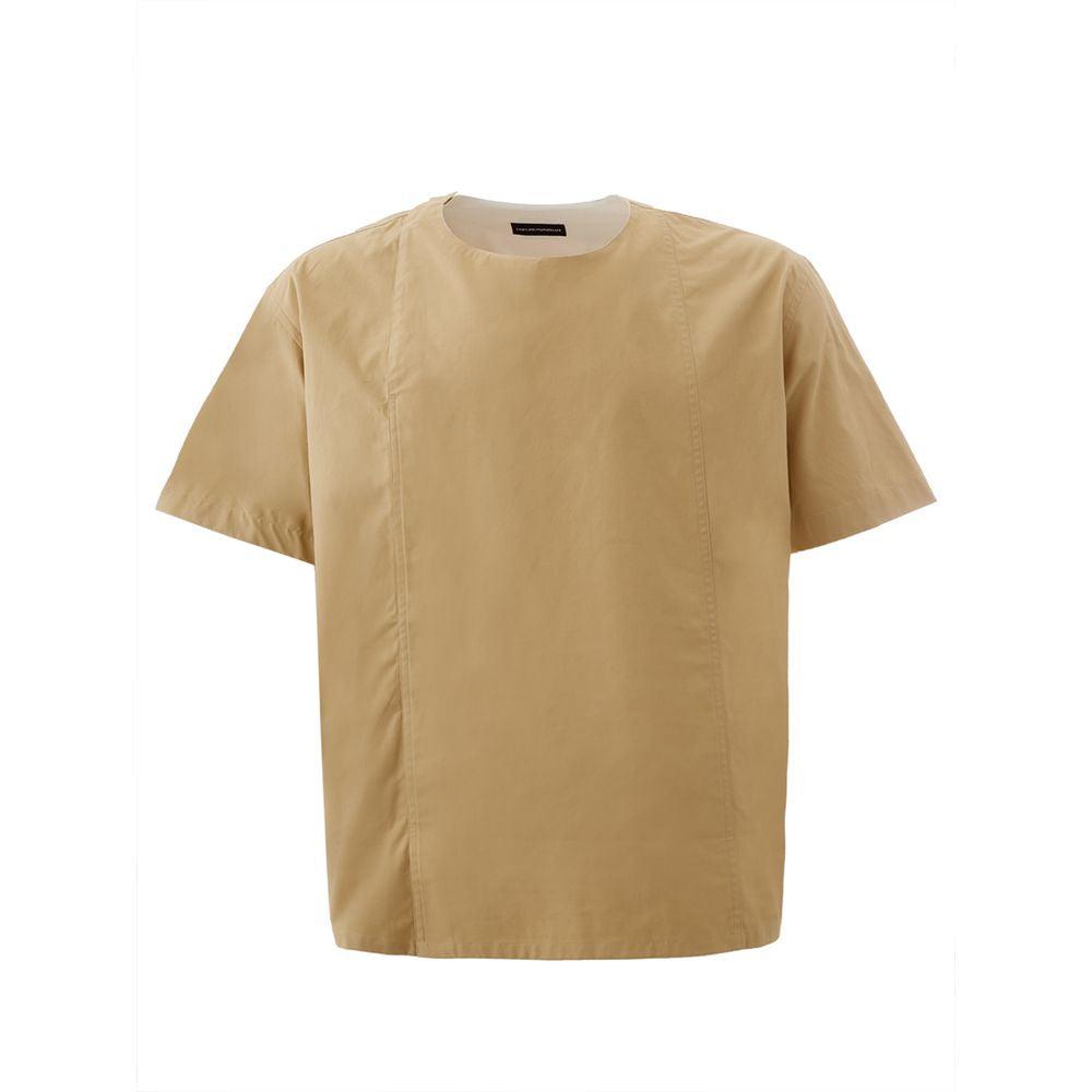 Emporio Armani Elegant Cotton Brown Shirt for Men - PER.FASHION