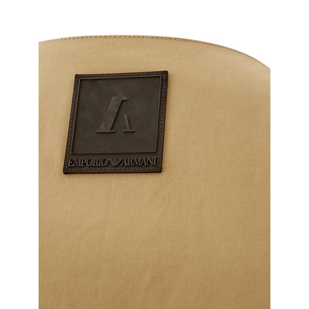 Emporio Armani Elegant Cotton Brown Shirt for Men - PER.FASHION