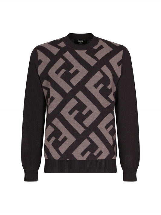 Fendi Elevate Your Style with Chic Wool Sweater - PER.FASHION