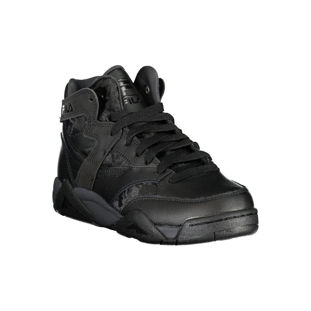Fila Chic High-Top Sneakers with Contrast Detailing - PER.FASHION