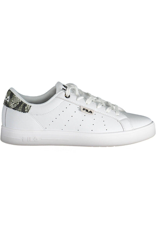 Fila Chic White Sports Sneakers with Contrasting Details - PER.FASHION