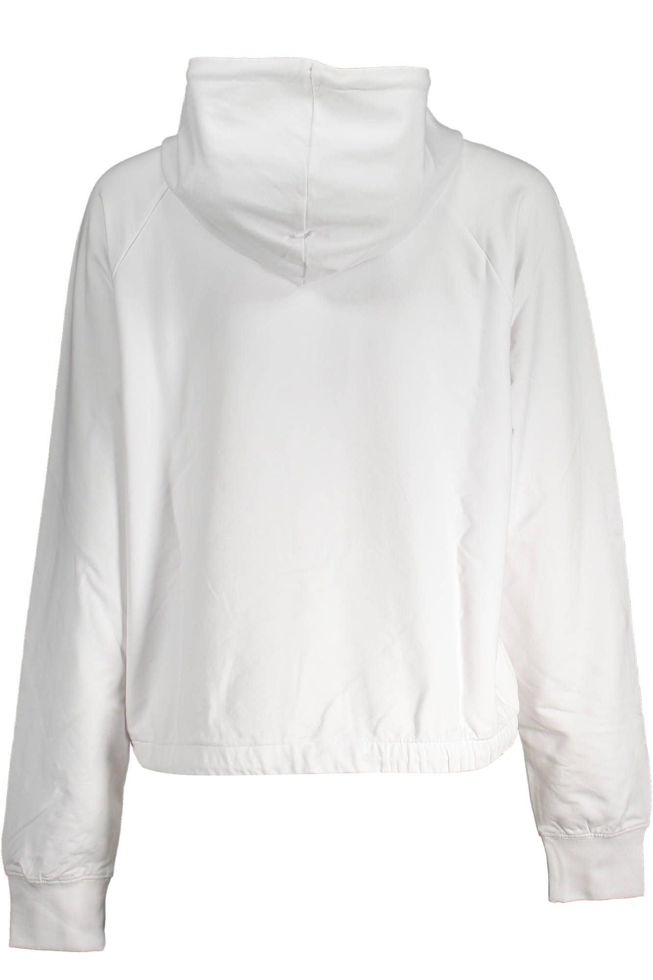 Fila Classic White Hooded Sweatshirt with Embroidery - PER.FASHION