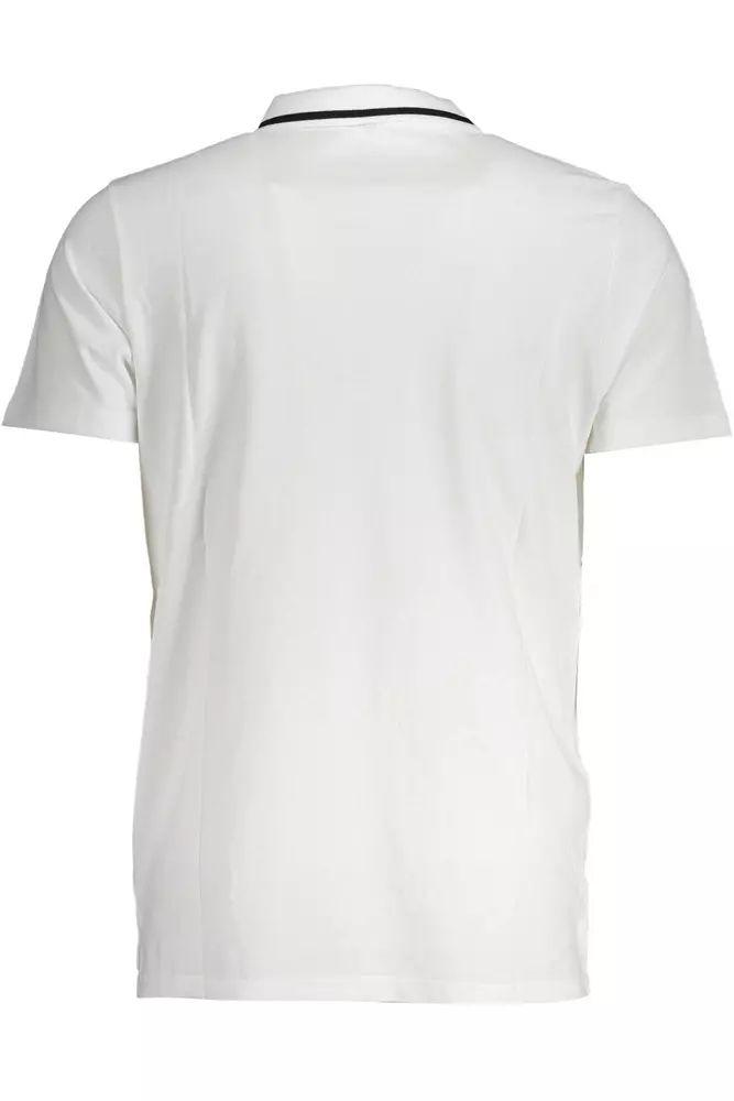 Fila Elegant White Short-Sleeved Polo Shirt - PER.FASHION
