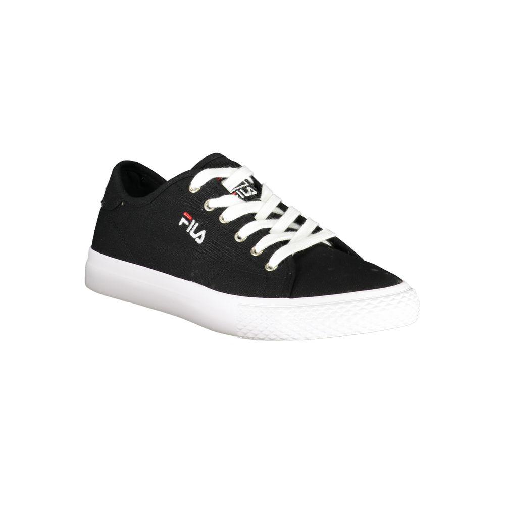 Fila Sleek Black Laced Sports Sneakers - PER.FASHION
