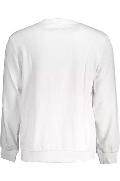 Fila Sleek White Long Sleeve Soft Sweater - PER.FASHION