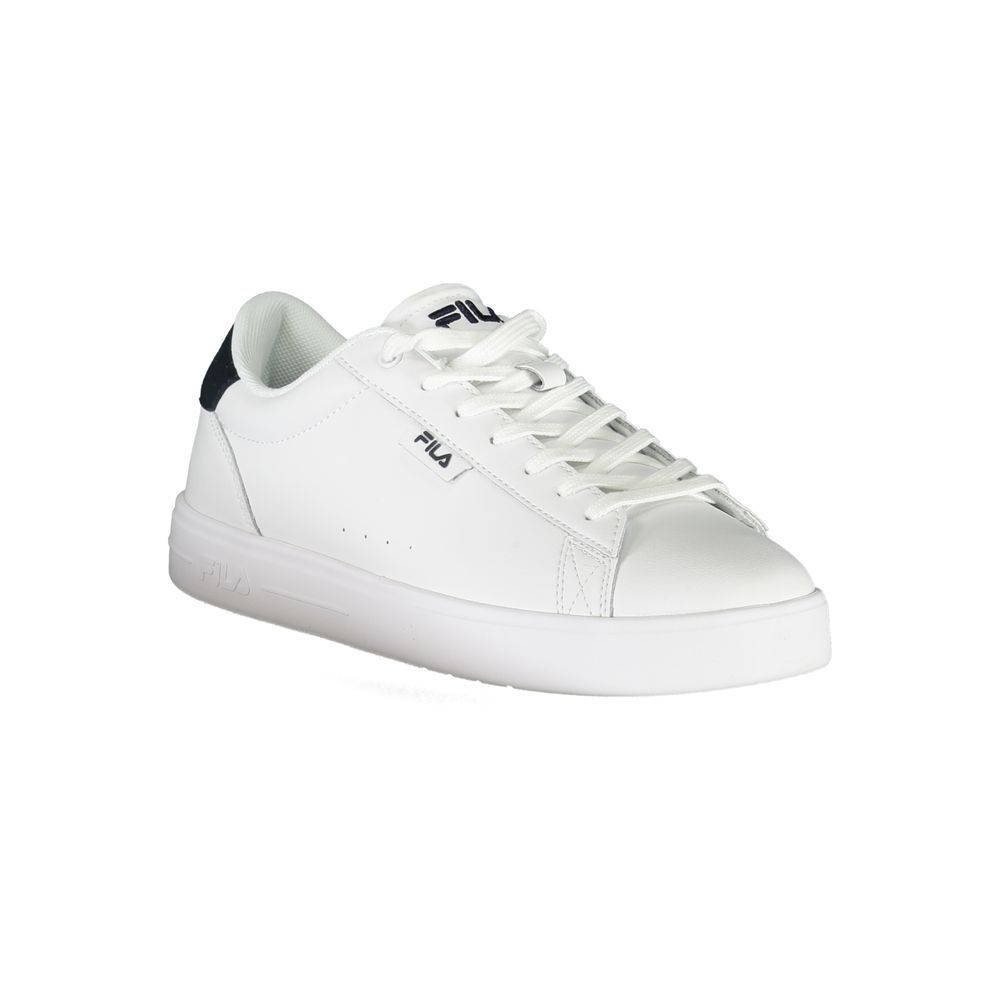Белые кроссовки Fila Classic с контрастными деталями