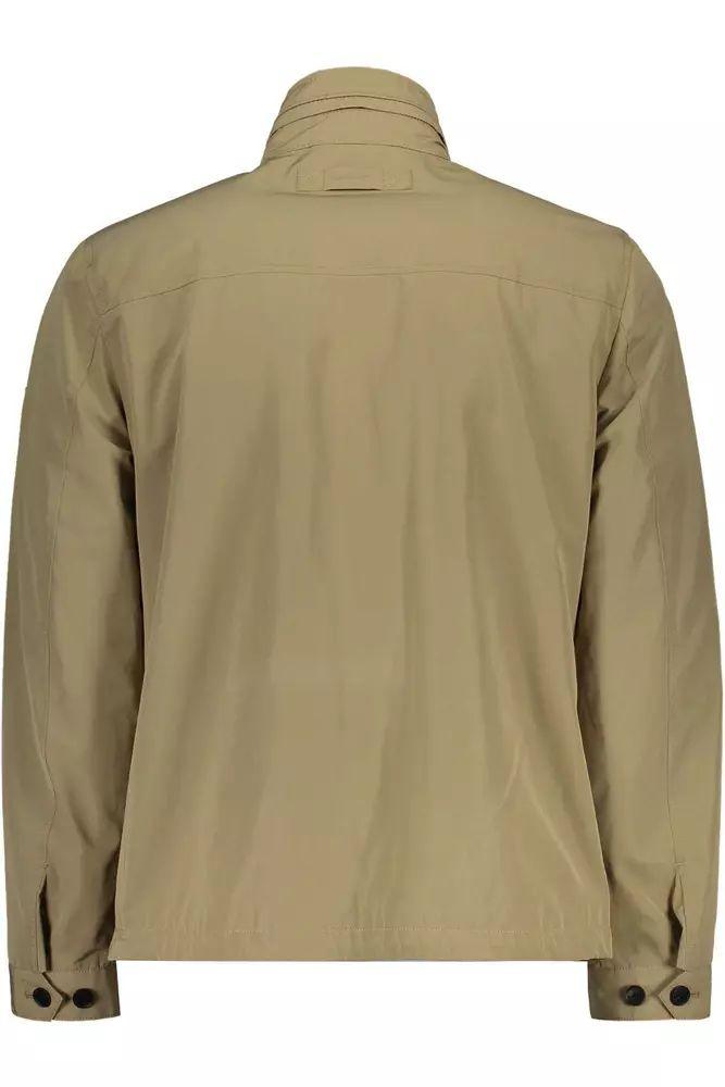 Gant Chic Beige Long Sleeve Sport Jacket - PER.FASHION