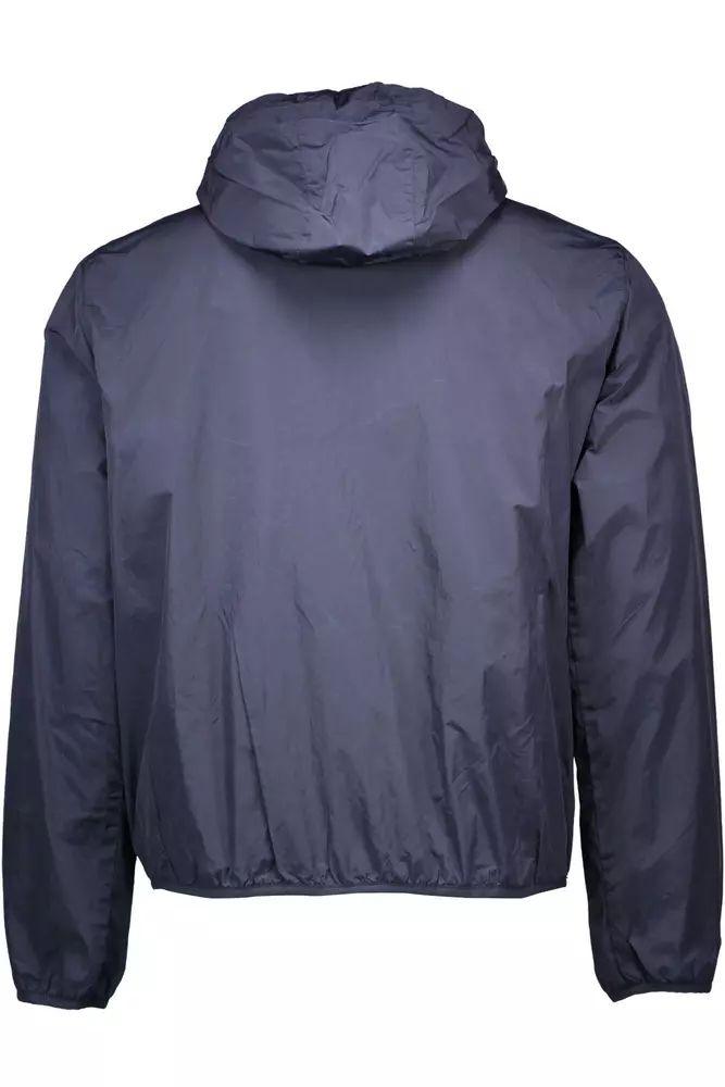 Gant Chic Blue Nylon Sport Jacket with Hood - PER.FASHION