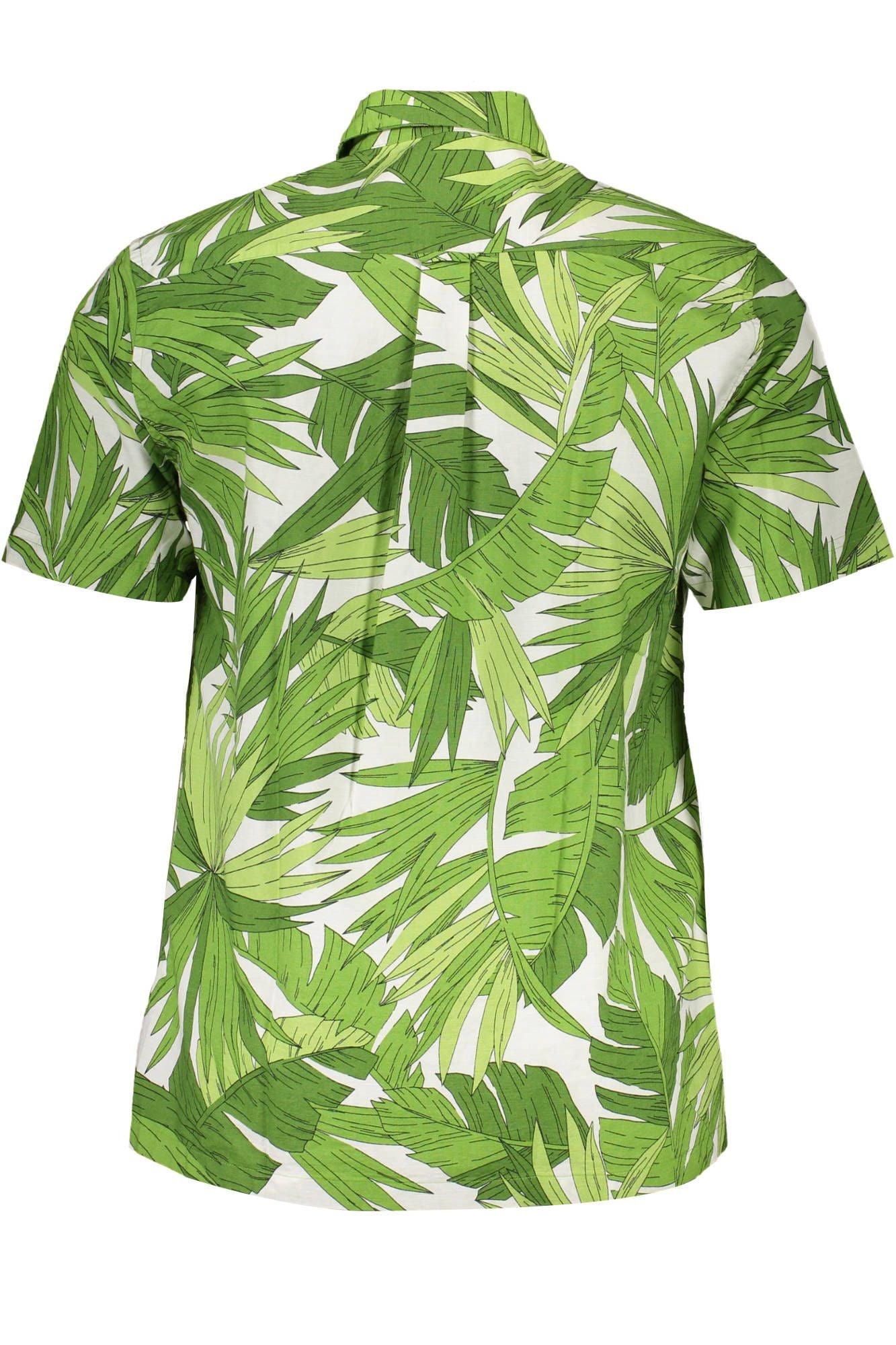 Gant Chic Green Regular Fit Organic Cotton Shirt - PER.FASHION