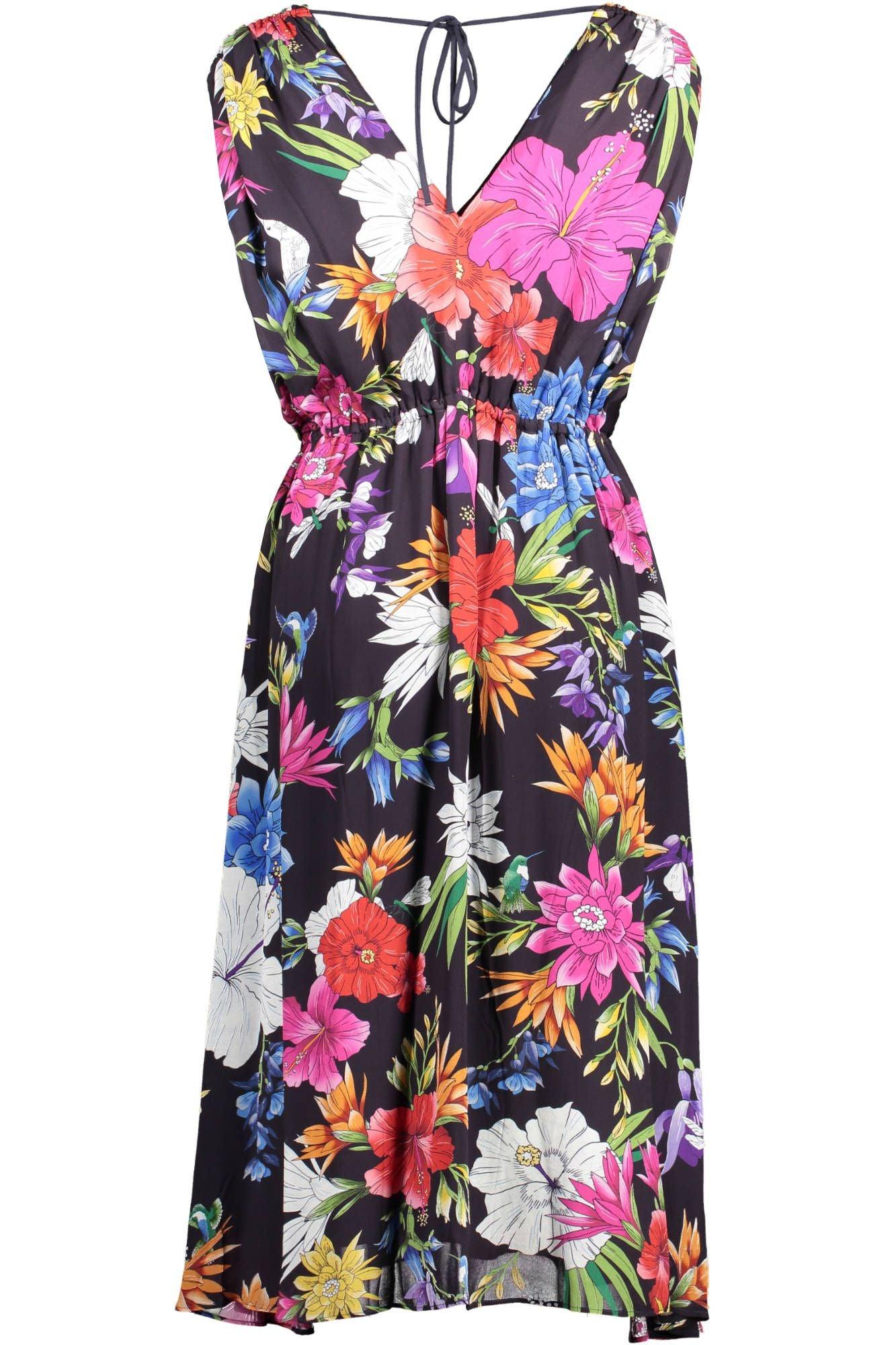 Gant Chic V-Neck Summer Dress with Wide Straps - PER.FASHION