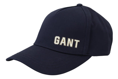 Gant Elegant Blue Cotton Baseball Hat - PER.FASHION