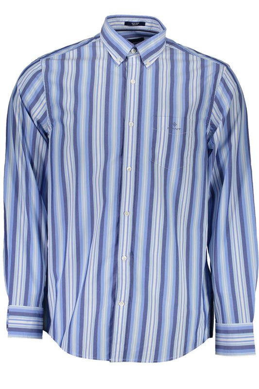 Gant Elegant Light Blue Short Sleeve Shirt - PER.FASHION