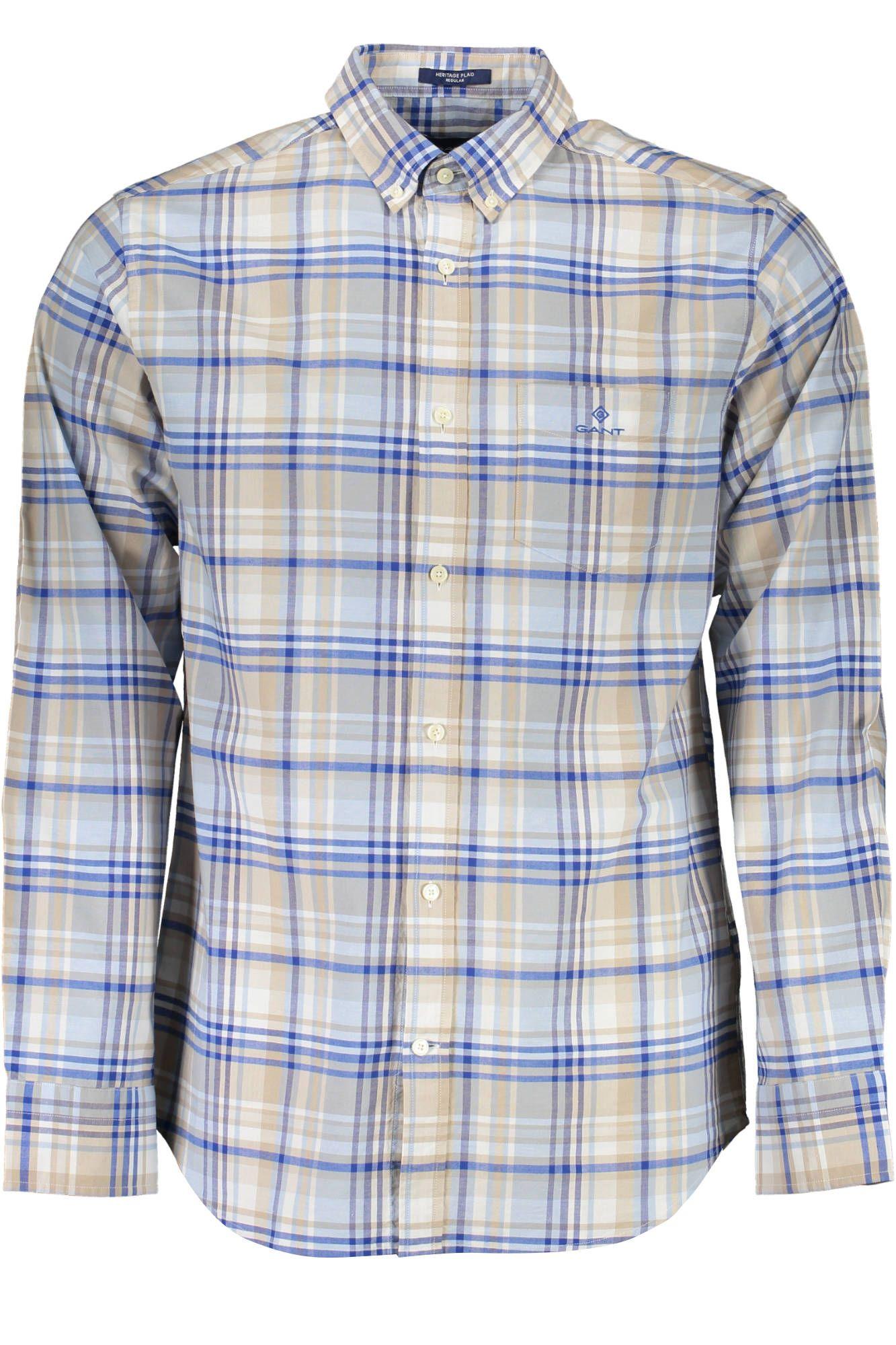 Gant Elegant Light Blue Summer Shirt for Men - PER.FASHION