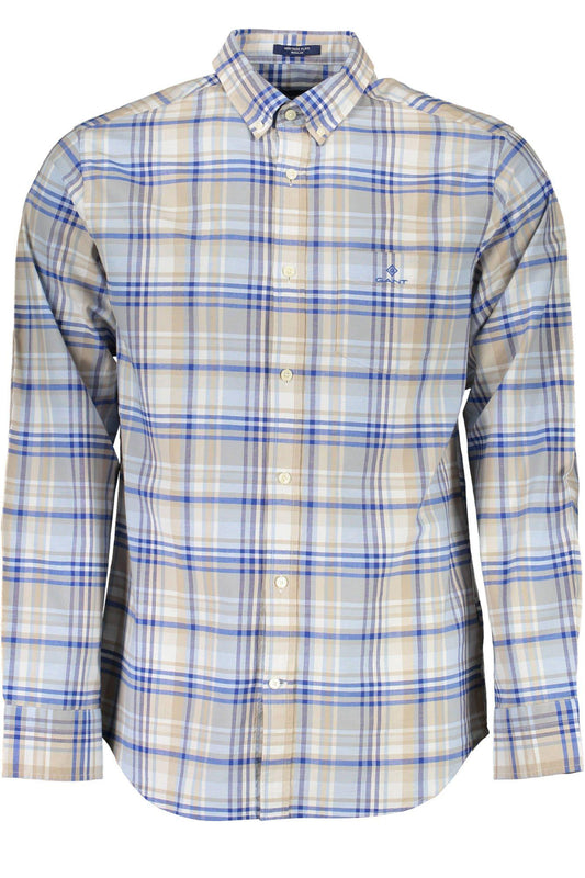 Gant Elegant Light Blue Summer Shirt for Men - PER.FASHION