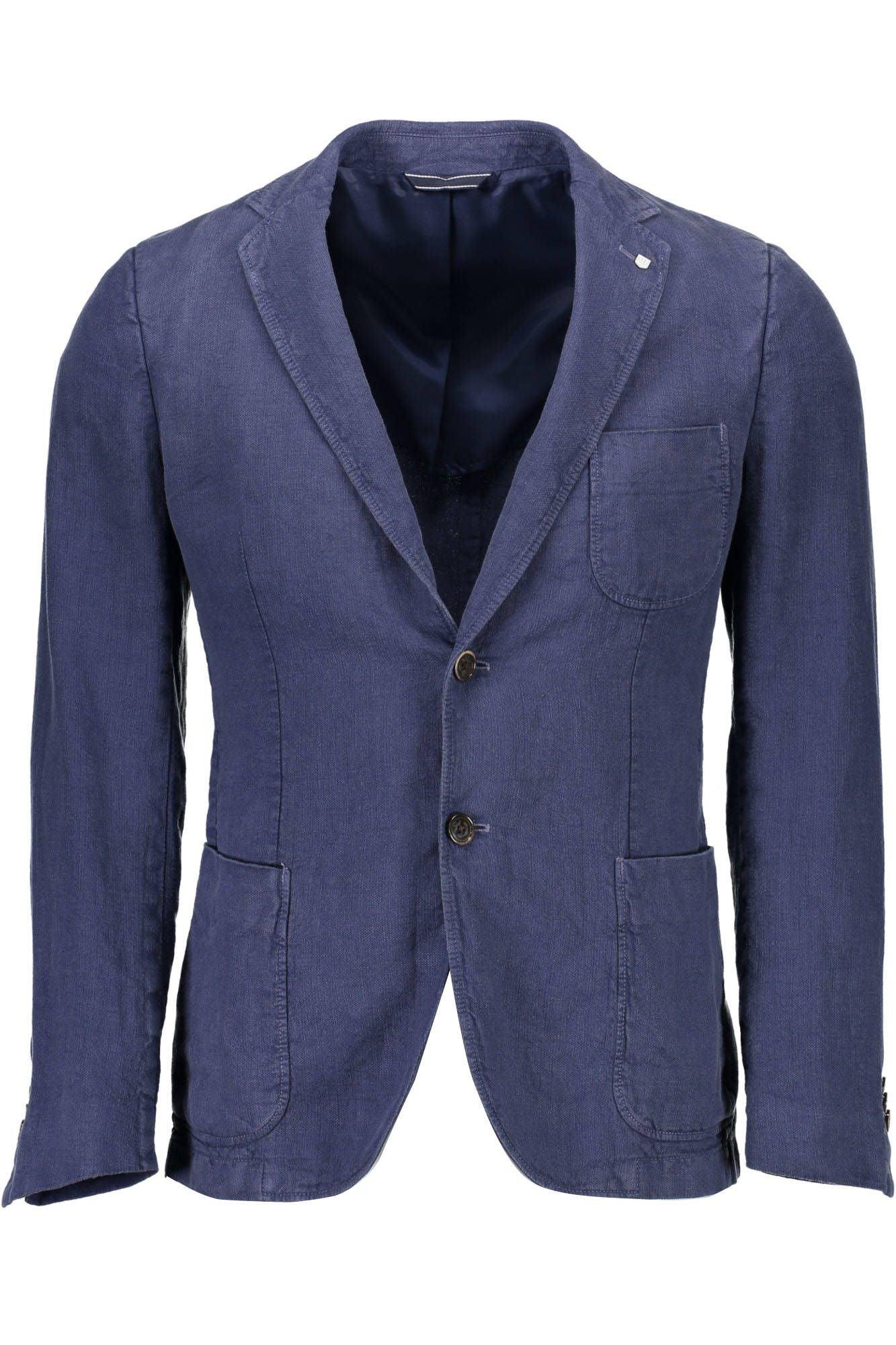 Gant Elegant Linen Classic Jacket - Serene Blue - PER.FASHION